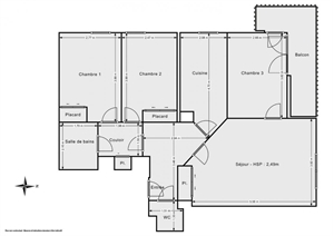 t4 à la vente -   94000  CRETEIL, surface 78 m2 vente t4 - UBI450379349